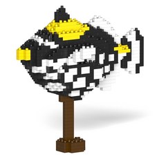 藍色砲彈海水魚積木, 混色, 1個