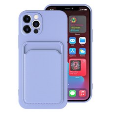 IDEAR 파스텔 카드수납 카메라보호 휴대폰 케이스