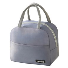 Allode 圓形方形午餐袋, NO 01 灰色, 1個