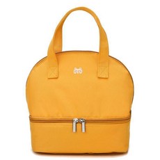 Allode 經典手提午餐袋, NO 01 黃色, 1個