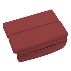 M-NOBLE 車用雙開式扶手箱墊, 1個, 紅色