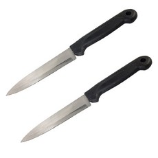 CoCoREX 握柄水果刀, 混合顏色, 2個