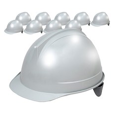 DONGMYUNG 頭盔型安全帽 DMS-1001F, 10個, 灰色