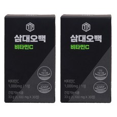 ThreeThingsForFiveHundredKilogram 維他命C 33g, 30錠, 2個