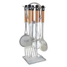 Rakuchin 櫸木烹飪用具, 木質, 7件組, 1套