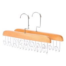 유리네 멀티 옷걸이, 우드, 2개