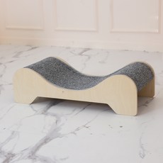 캣츠드림 프리미엄 힐링베드 스크래쳐 + 방울 털공 + 리필 2종 세트 005, 그레이(리필), 핑크(리필), 랜덤발송(털공), 1세트