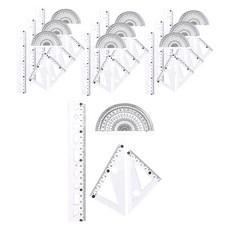 Maket Gamseong 刻度尺4件組, 透明, 10套