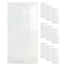 Topnara 大理石貼紙 10片, 白色