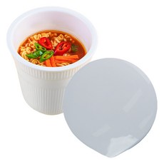 安心泡麵陶瓷碗 小碗麵碗 + 素色碗蓋組合, B712, 1套