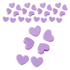 Maket Gamseong Love Fancy 紫色愛心夾, 50個, 1入