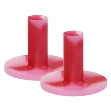 Sonio 水彩圖案柔軟室內練習高爾夫球釘, 01 玫瑰紅, 2個