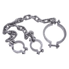 Party09 模型鎖鏈 頸部 + 手腕, 1個, 灰色