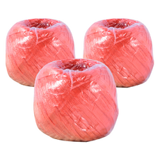 앞날창창 pp다용도 로프 끈, 레드, 3개, 100m