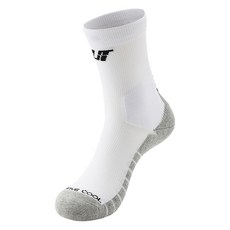 UNDERTECH Elite 小腿緩衝運動襪 UTEC801, 1個, 白色 + 黑色