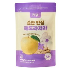 Firgi 溫和安心梨桔梗茶, 1個, 25入, 37.5g