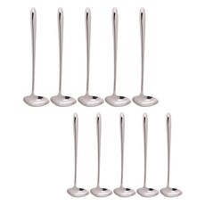 Ara 醬料勺, 銀色, 10個