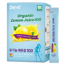 Devil Diet 檸檬汁 100 30包, 1盒, 450g