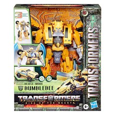 TRANSFORMERS 變形金剛 電影7 野獸模式 大黃蜂 機器人玩具, 1個, 混合顏色