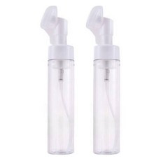 Rox 矽膠刷頭起泡器 泡沫容器 200ml, 2個, 透明