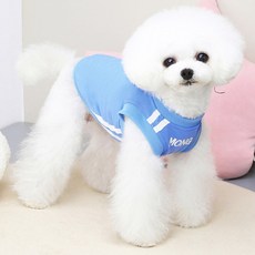 코코스튜디오 강아지 코코 트레이닝 나시, 블루, 1개