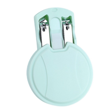 피피홈리빙 컴팩트한 마카롱 여행용 손톱깍이 세트, 1세트, 그린