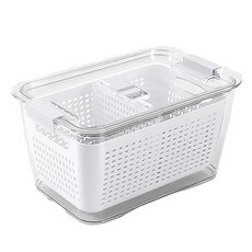 MONACO OLIVE Myloma 蔬菜保鮮盒, 1個, 白色