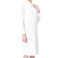 예경 고주파 우레탄 H형 방수 앞치마 중 PO-0523, 흰색 무광, 1개