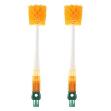 EZWASH 5合1保溫杯多功能刷, 2個, 橘色
