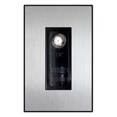 Boedam CATV衛星用2路插座 銀色, 1個