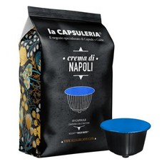 La CAPSULERIA Crema拿坡里風味咖啡膠囊, 1袋, 10顆, 7g