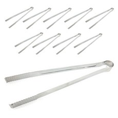 CoCoREX 不鏽鋼烤肉夾 中 30cm, 單一顏色, 10個