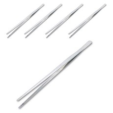 CoCoREX 不鏽鋼料理鑷子 30cm, 5個, 單一顏色