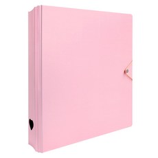 Sonio 粉彩活頁夾拍立得相簿 S, 02 淡粉色, 25張