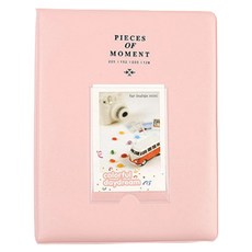 소니오 대용량 폴라로이드 포토 앨범 L, 04 연핑크, 20매