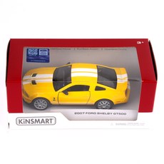 킨스마트 쉘비 자동차 작동완구 GT500 KT5310, 옐로우, 1개