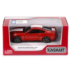 KiNSMAR 2015 福特野馬GT 印花玩具 KT5386F, 橘色, 1個