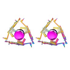 手部運動玩具魔術方塊 56, 混合顏色, 2個