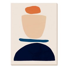 아트마트 추상화 일러스트 Fraction Stack 1 빅토리아 보르헤스, 캔버스액자