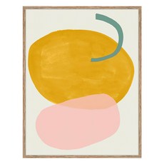 아트마트 추상화 일러스트 Cirque 1 빅토리아 보르헤스, 알루미늄 우드