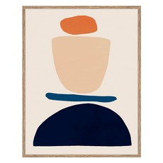 Artmart 抽象畫插畫 Fraction Stack 1 維多利亞·博爾赫斯, 鋁木