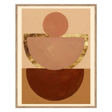 아트마트 추상화 일러스트 Sugar Melon 1 빅토리아 보르헤스, 알루미늄 우드