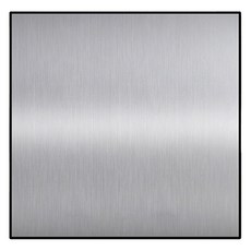 Boedam 空白盲蓋面板 2聯 銀色, 1個