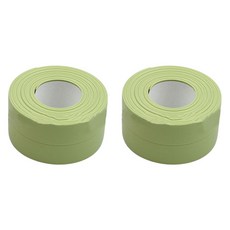 Yoromkorom 縫隙密封防水膠帶 3.8cm x 3.2M 綠色, 2個