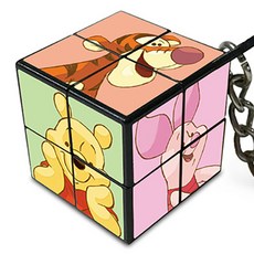 迪士尼小熊維尼拼圖迷你魔術方塊 2 x 2 x 2 DC204, 混色, 1個