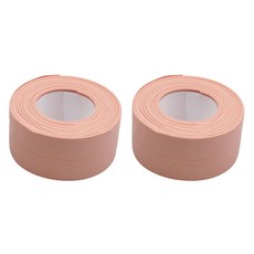 Yoromkorom 縫隙密封防水膠帶 3.8cm x 3.2M 粉紅色, 2個