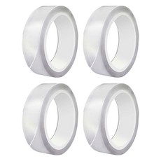 Yoromkorom 縫隙阻擋防水膠帶 3.8cm x 3.2M 透明, 4個