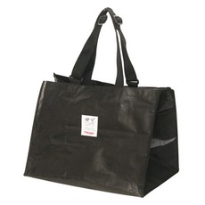 Takara 防水布長度可調式大型購物袋 50 x 35 cm, 1個, 黑色