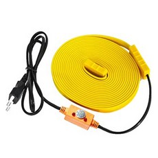 ADDLIFE 防凍感應加熱線 黃色 1m, 水管外部用