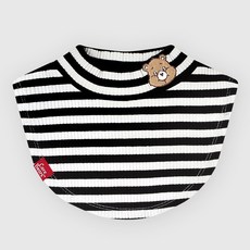 Care Bears 童款溫柔小熊刺繡橫條紋分層假高領